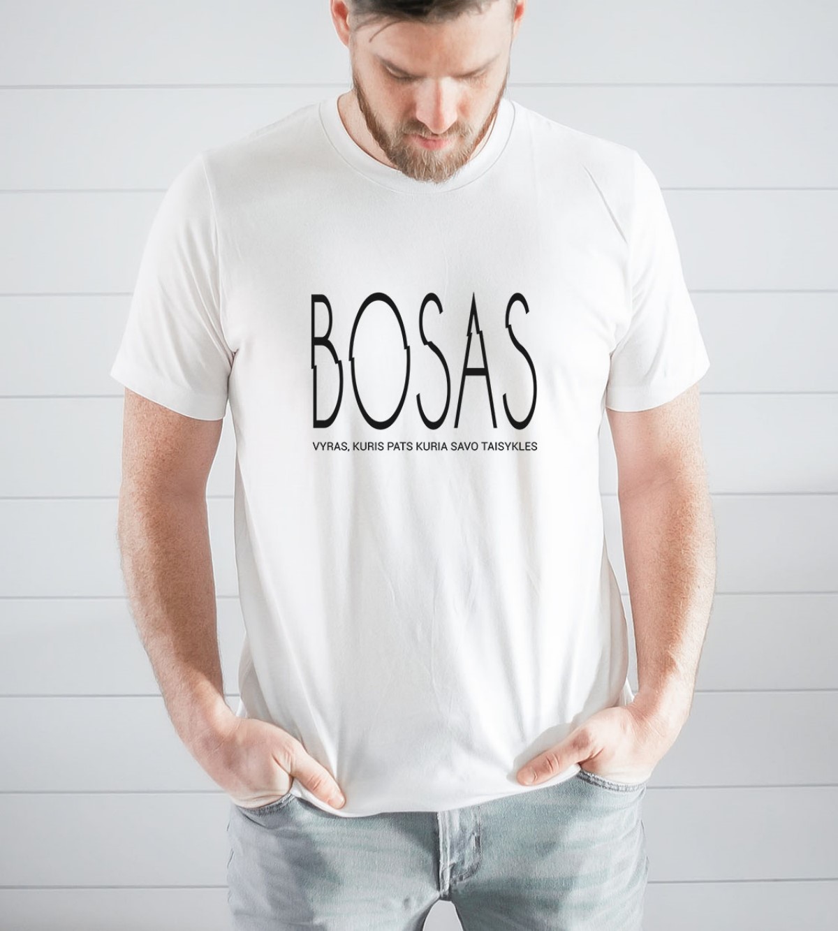 Marškinėliai „Bosas“